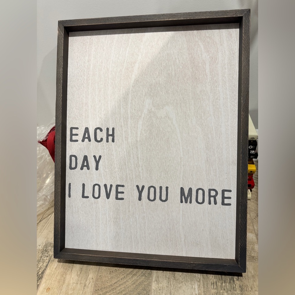 Black Framed Baby room art